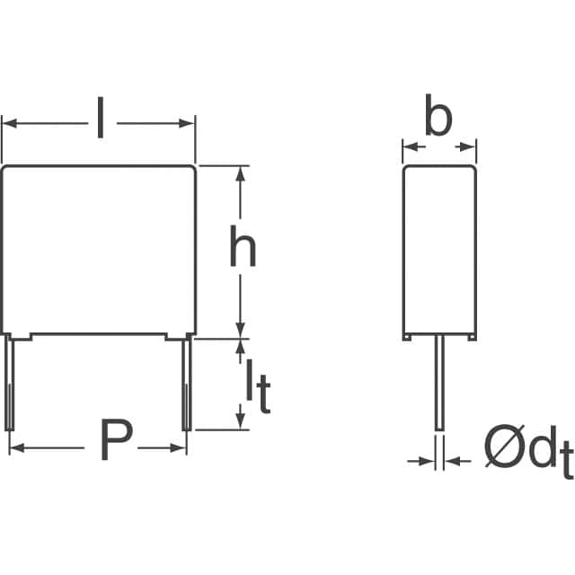 BFC238320114 Vishay Beyschlag/Draloric/BC Components  Condensateurs tantale-polymère